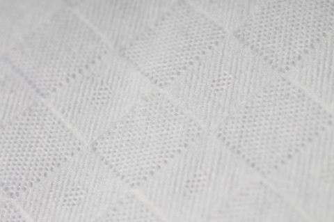 embossed pattern for wet wipe